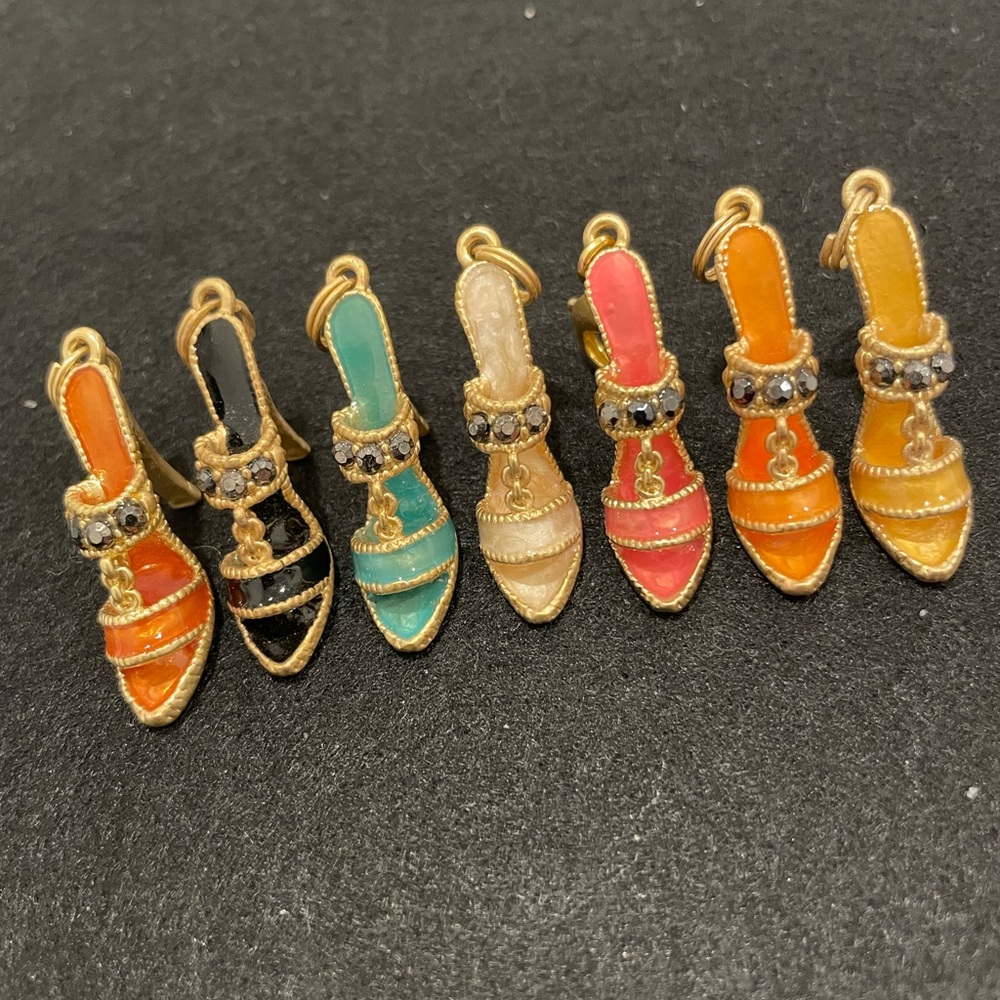Colorful High Heel Charms